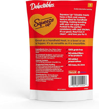 Hartz Delectables Squeeze Up Interactive Lickable Wet Cat Treats for Adult & Senior Cats, Tuna & Salmon, 4 Count(Pack of 8)