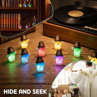 CroBlissful 50 little Jesus figurines that glow in the dark, five colors - view 35