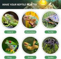 MIXJOY 100W Reptile Heat Lamp Bulb Full Spectrum UVA UVB Sun Light - 2 Count (Pack of 1) - image 4