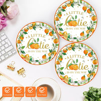 40 Pcs Basketball Plates and Napkins Set - Little Cutie - image 3