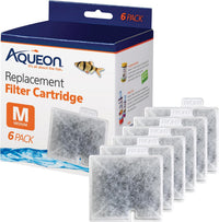 Aqueon Replacement Filter Cartridges Medium - Medium - 6 pack
