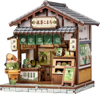 Owl Bookstore Book Nook Kit, 3D Wooden Puzzles with LED - Kyoto Matcha Cottage
