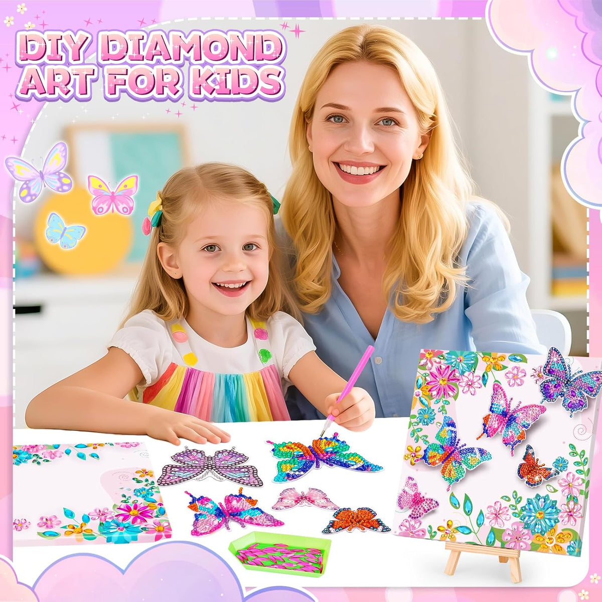 Crafts for Kids Age 8-12, Girls Birthday Gifts - Pink - image 2