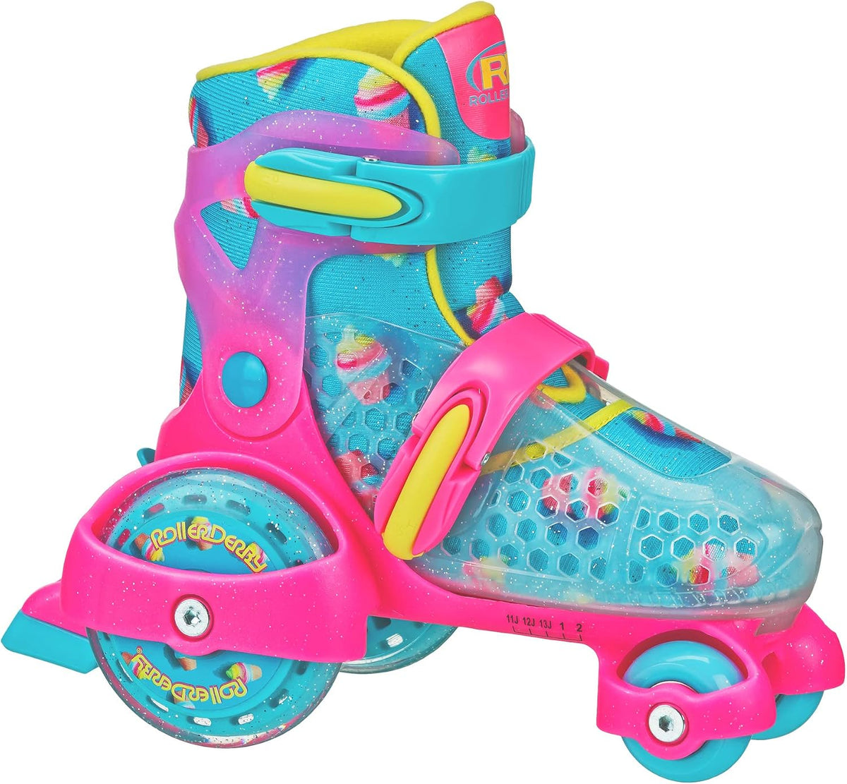 Roller Derby Fun Roll adjustable beginner roller skates for kids - view 2