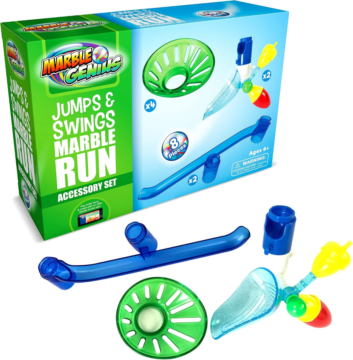 Marble Genius Stable Bases, STEM - Jumps & Swings