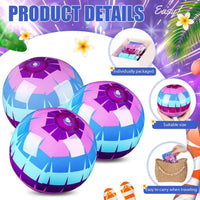 Hollowfly 12 Pack Checkered Flag Beach Balls Kids 7.87" - 11.8" / Video Game / 2 - image 3
