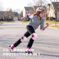 BOSONER knee pads for kids set with elbow pads and wrist guards - view 17