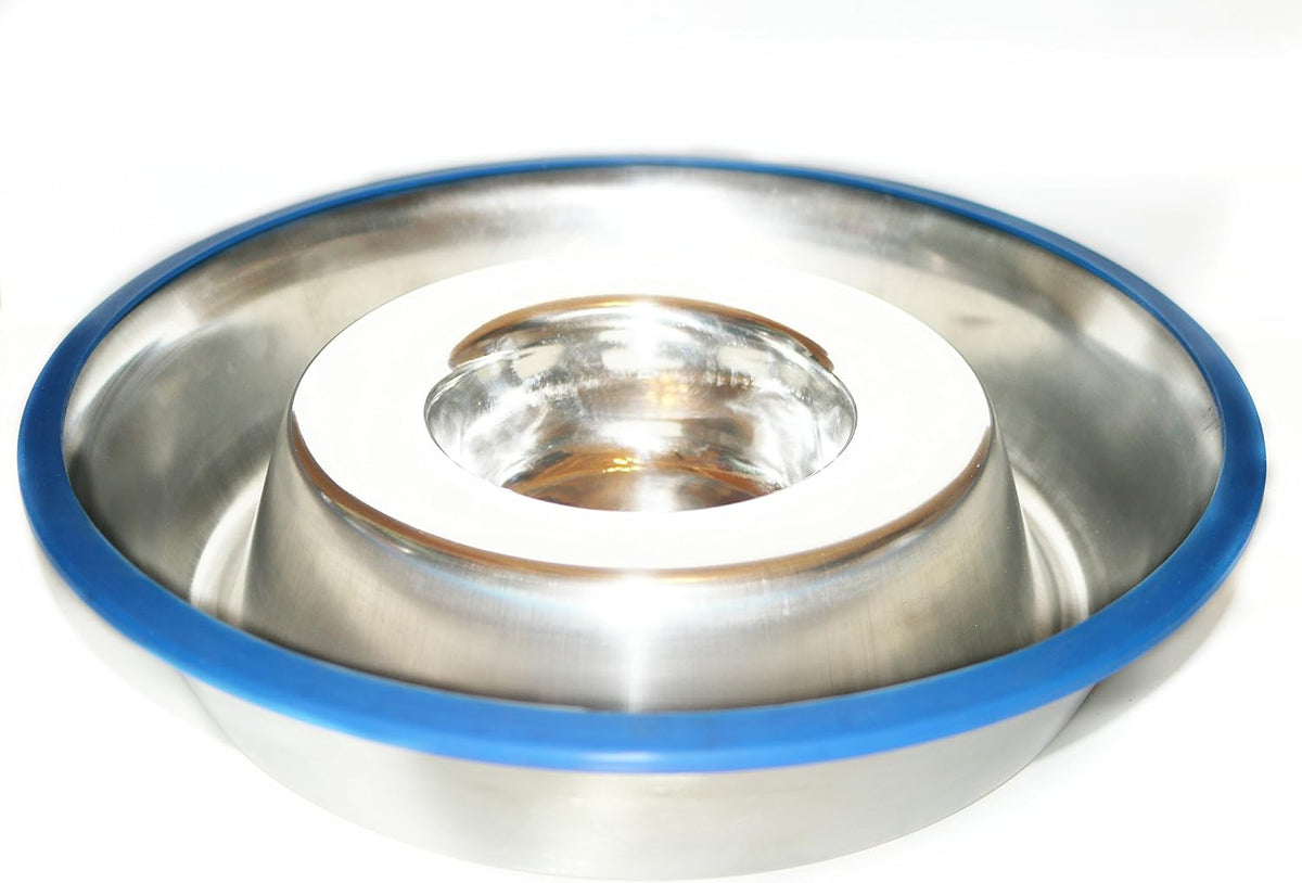Mr. Peanut's Stainless Steel Interactive Slow Feed Dog Bowl - Large - image 2