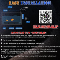 Smart App-Controlled LED Aquarium Light with 16 Million Colors - 11.2 inches - image 3