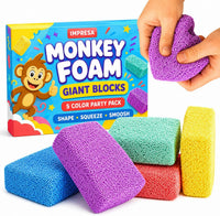 Impresa Monkey Foam Beads Slime - 6 oz