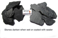 Natural Slate Stone 1/2 to 1 inch. Perfect Size for Miniature - 1lb grey - image 4