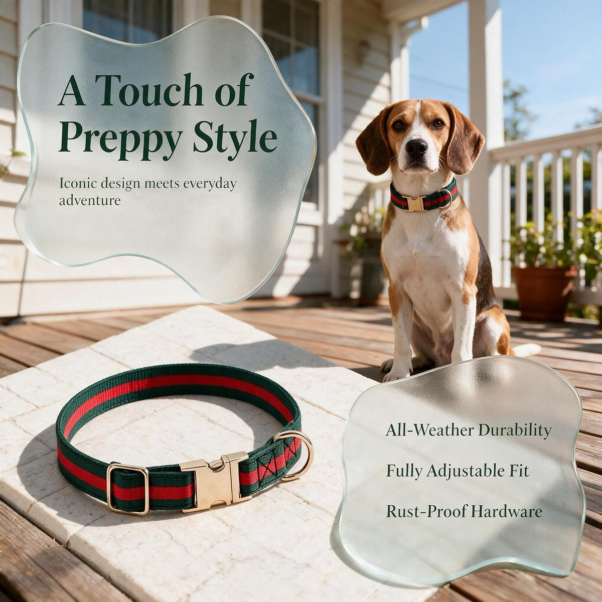 Premium Dog Collar, Cute Dog Collars Luxury Style - image 3