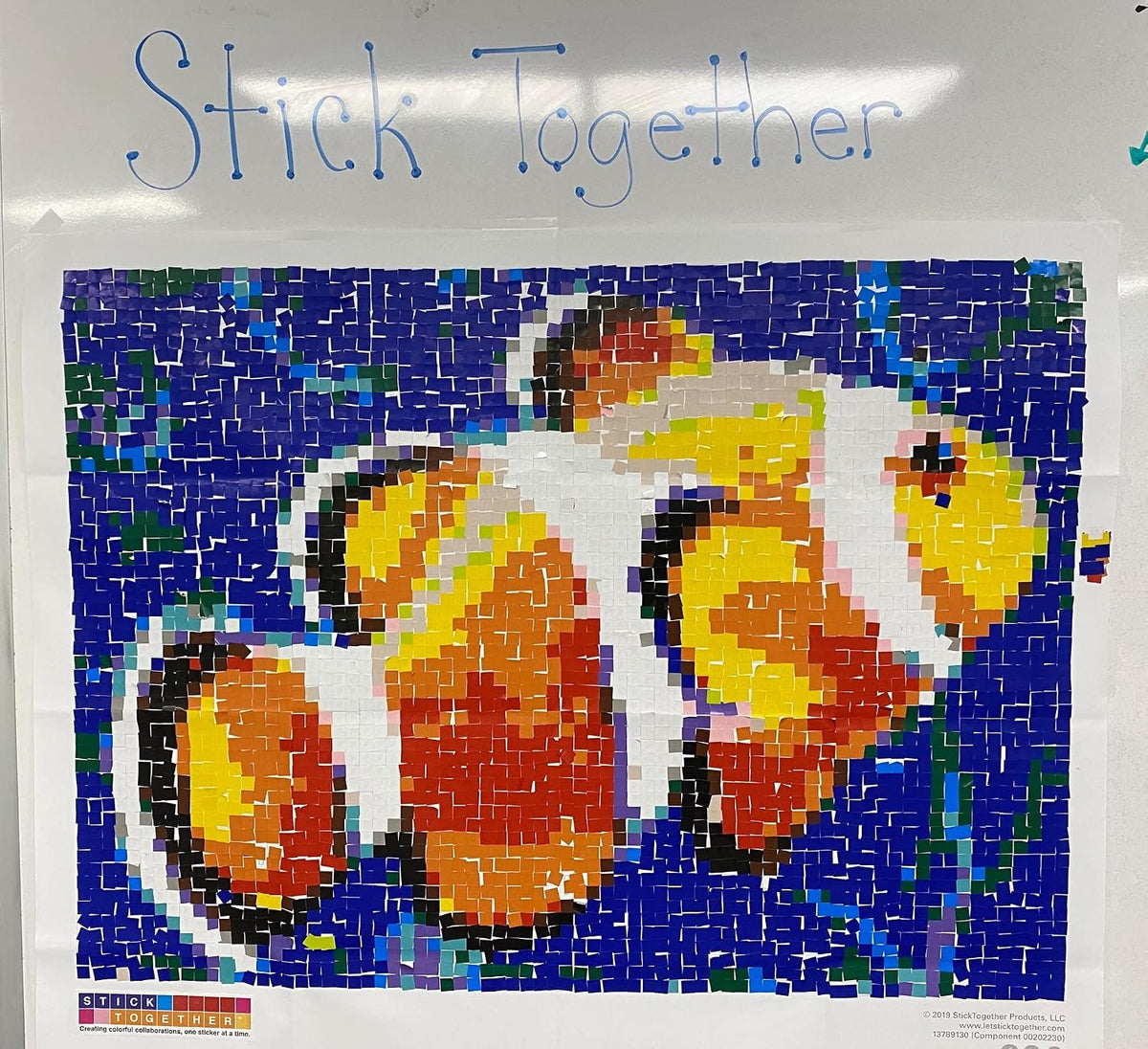 StickTogether Starry Night mosaic sticker poster kit, 40 x 36 inch - view 29
