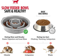 Tuff Pupper Slow Feeder Insert Bowl - 4 Cup - 8.9-9.3 Inch Feeder Holes - image 2