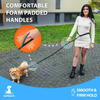 Active Pack Hands Free 2 Dogs Leash Medium & Large - Green / 1 dog S - image 4
