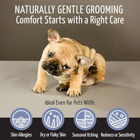 Tauro Pro Line Moisturizing Dog Shampoo for Smelly Dogs, Deodorizing All Natural Dog Wash, Pet Coat Protection, Cat & Puppy Shampoo for Dry Sensitive Skin (Magic Plex - 13.5 Fl Oz)