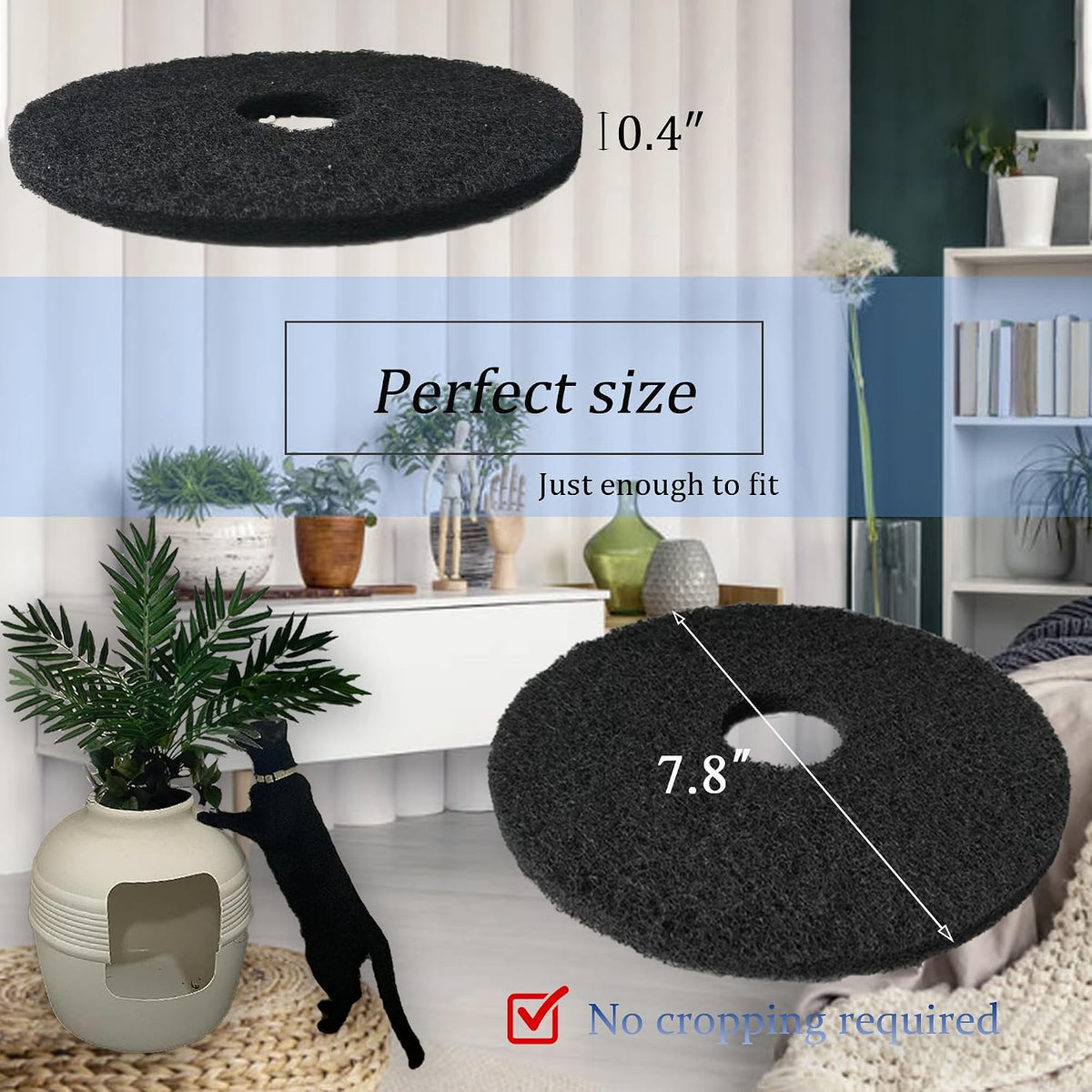 Activated Carbon Charcoal Filters for Hidden Cat Litter Box – Daily Care for Cats - image 4