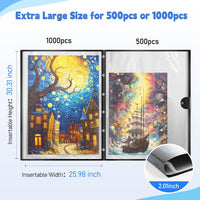 ALL4JIG 25.98"×30.31" Puzzle Binder - Black-blue / Small - image 2