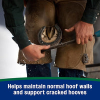Farnam Horseshoer's Secret Pelleted Hoof Supplement for horses promotes healthy hoof growth, 11lb., 30 day supply