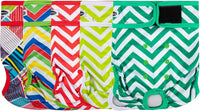 Tuiskusa Reusable Washable Dog Diapers Female - Stripes 5-Pack / X-Large