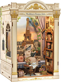 Fsolis Book Nook Kit Booknook Bookshop - Madeleine’s Parisian Salon