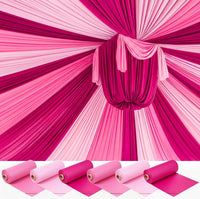 Moukeren red and white circus carnival plastic table cover roll on a party table - view 5