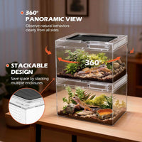 AZV Reptile Terrarium Starter Kit - Large(15.6*10*8IN) - image 3
