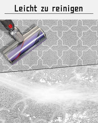 Yimobra Cat Litter Mat, 35.4"x23.6" Litter Box Mat with Litter Lock Mesh, Soft Cat Litter Mat Litter Trapping Mat, Easy to Clean, Non-Slip, Water Resistant, Litter Free Floors, Grey