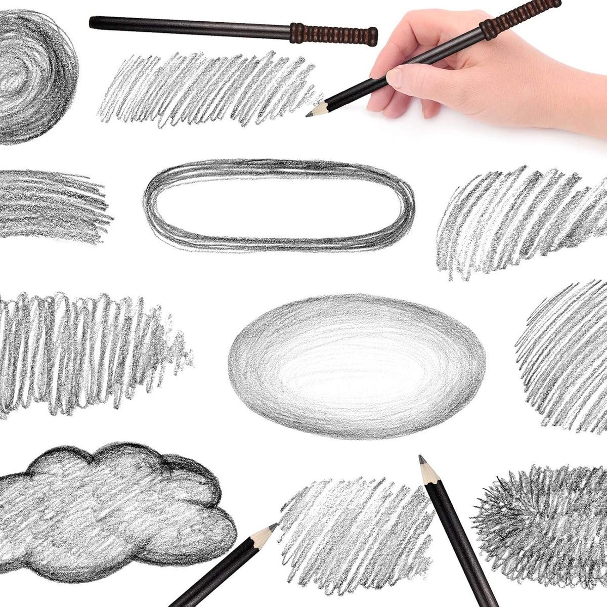 Spakon 30 Pieces Wizard Wand Pencils Wizard Party Supplies Witch - image 3