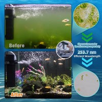 TARARIUM U-V Aquarium Filter for Fish Turtle Tank - Medium fit 20-75Gal - image 3