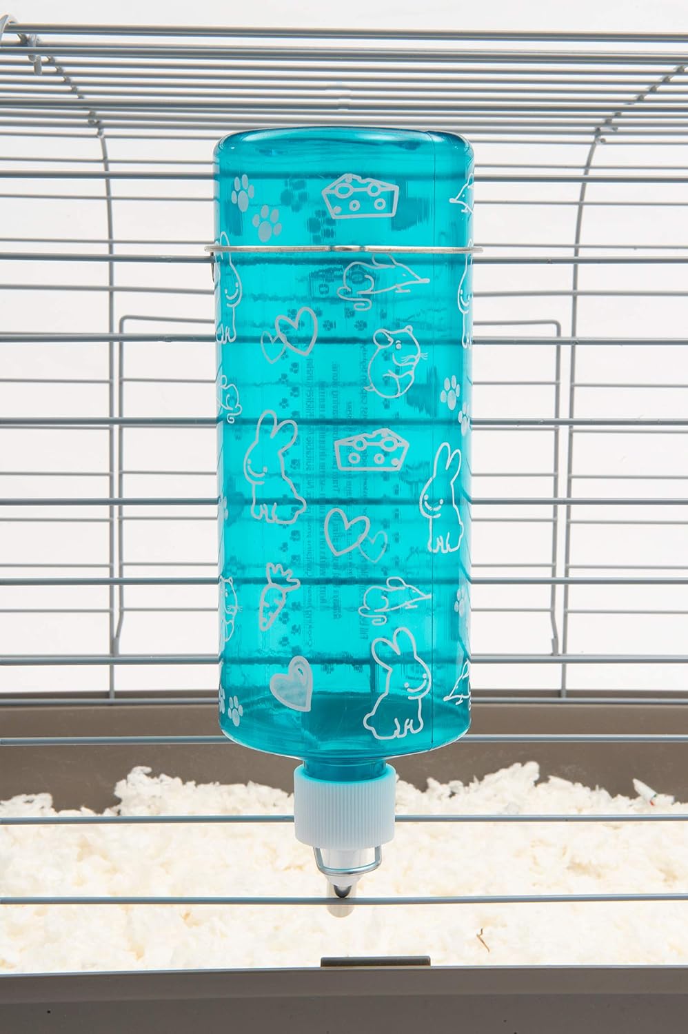 Lixit Weather Resistant Cage Water Bottles for Rabbits, Ferrets - Blue / 32 Ounce Pack of 1 - image 3