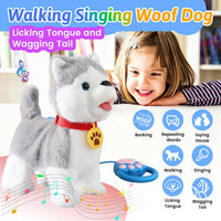 Marsjoy Samoyed Walking Dog Toy for Kids Singing Talking Puppy Barks - Husky - image 2