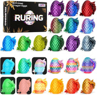 12PCS 3D Printed Dragon Eggs - 24PC(Color-A)