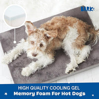 Barkbox Orthopedic Dog Bed with Memory Foam, Premium Comfort for Dogs and Puppies, Dog Bed for Joint Relief and Restful Sleep, Durable and Easy to Clean - Grey, Small