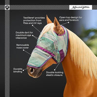 Kensington Signature Fly Mask with Removable Nose Piece