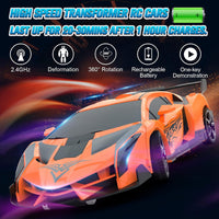 BLUEJAY Transform RC Cars for Boys 3-12 - Orange - image 3