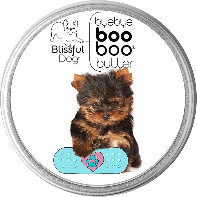 The Blissful Dog 8 oz TIN Yorkshire Terrier Booboo Butter