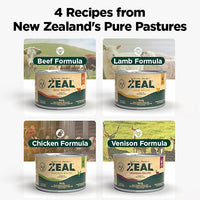 ZEAL New Zealand Wet Cat Food – High Protein, Grain-Free with Superfoods (Beef, 3.17oz Can, 24-Pack)