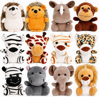 12 Pack Small Stuffed Animals Bulk - Sitting 12 pcs