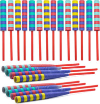 Srenta 24-pack Chinese paper yo-yo toys, striped 6 inch yo-yos