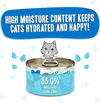 Weruva B.F.F. Play - Best Feline Friend Paté Lovers, Aw Yeah!, Chicken & Tuna Til' Then with Chicken & Tuna, 2.8oz Can (Pack of 12)