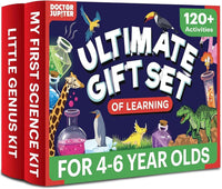 Doctor Jupiter My First Science Experiments Kit for Kids Ages 4+ – Fun for Kids & Family - Ultimate Gift Set of Learning: 4+