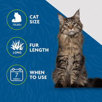 FURminator Medium to Large Cat deShedding Tool for Short Hair – Essentials for Cats - Large / long hair - image 4