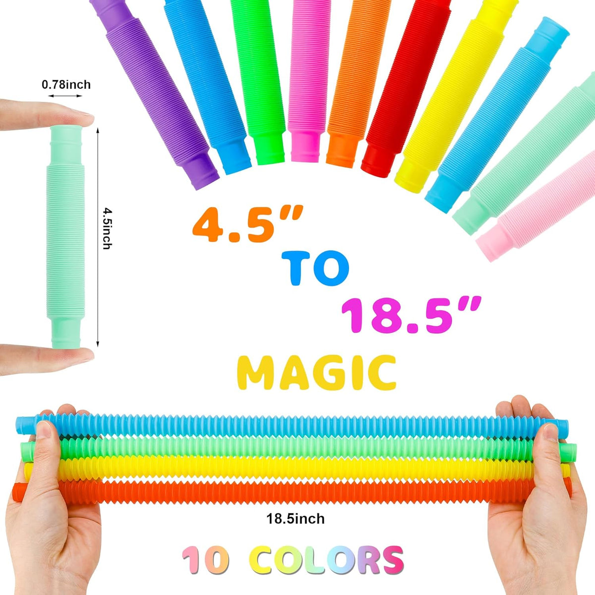 Pop Tubes, Party Favors, Birthday Gifts, Goodie Bag Stuffers - image 2