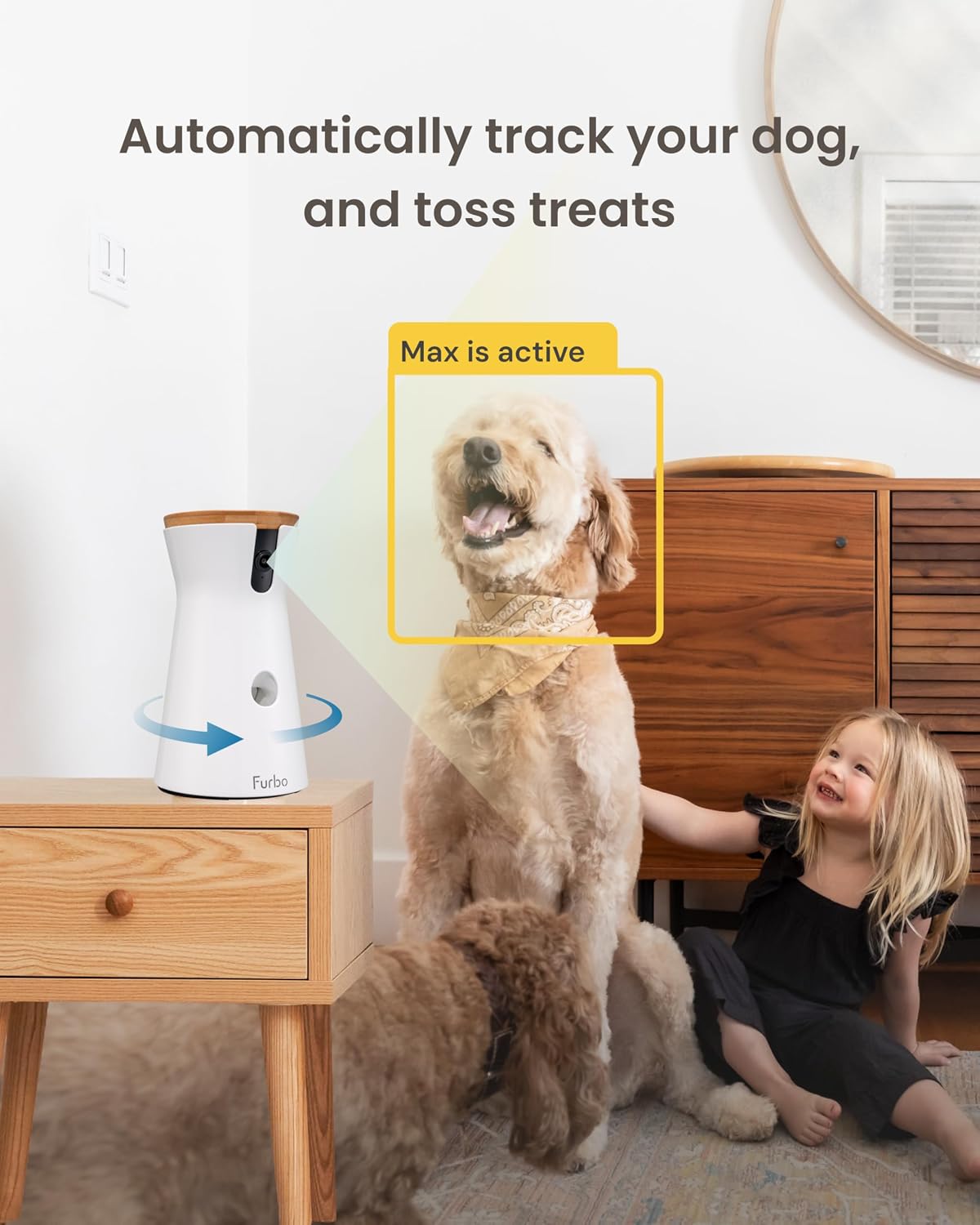 Furbo 360° Dog Camera [Core Features, No Ongoing Cost] – Essentials for Dogs - No Subscription Required / 360° Dog Camera - image 3