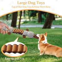 Squeaky Dog Toys, Stuffed Large Dog Toys to Keep Them Busy - 2pack - image 4
