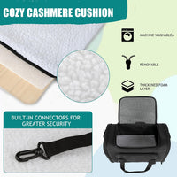 Top tasta Dog Cat Carrier Pet Carriers for Small Medium Large Cats - 20.0"L x 13.0"W x 13.0"H / Black - image 4