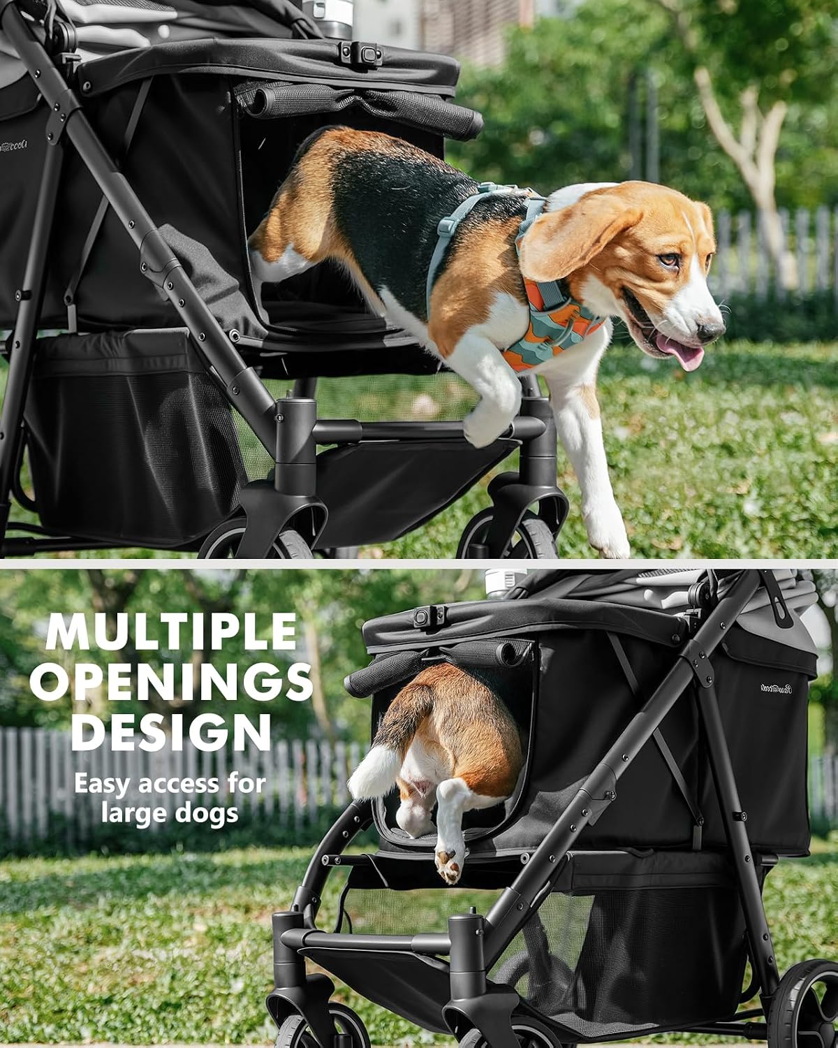 Pet Stroller for Small Dogs and Cats - Medium_Max - image 4
