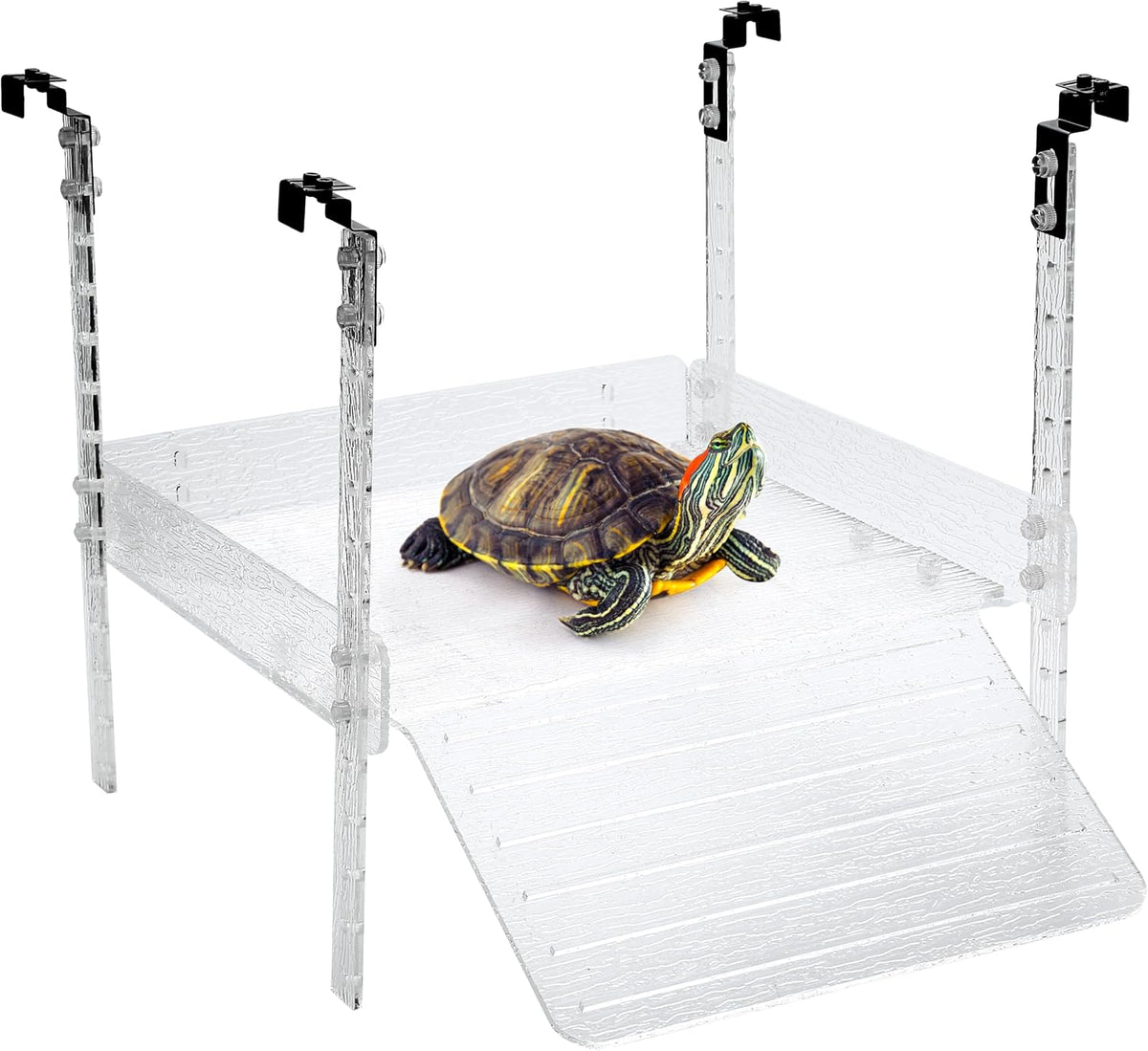 Hanging Floating Turtle Basking Platform Dock for 40 Breeder 75Gal - Extra Large