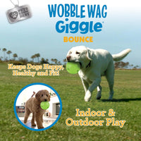 Wobble Wag Giggle Ball, Interactive Dog Toy - Bounce - image 4